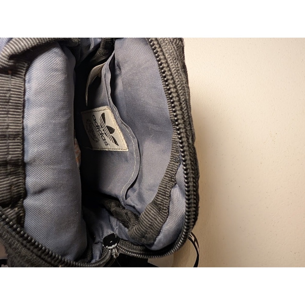 Adidas Trefoil Crossbody Bag – Black, Adjustable Strap‎ - Picture 2 of 3